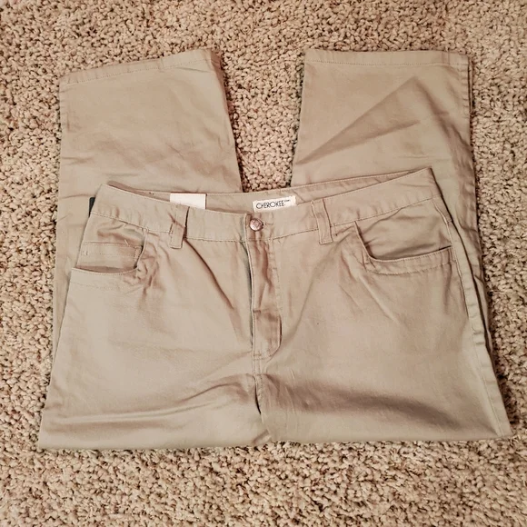 Cherokee Pants Jumpsuits Cherokee Capri Pants Vintage Khaki